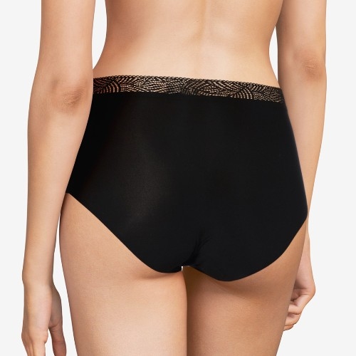Chantelle SoftStretch black high waist brief