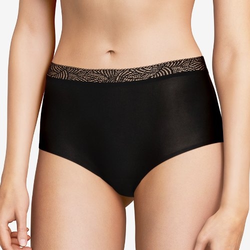 Chantelle SoftStretch black high waist brief