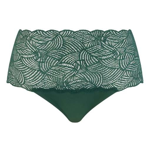 Chantelle SoftStretch green high waist brief