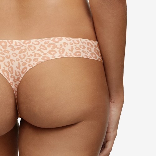 Chantelle SoftStretch pink/print thong