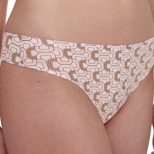 Chantelle SoftStretch white/print thong