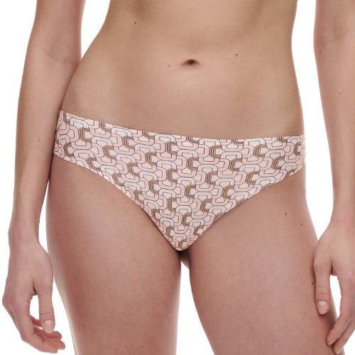 Chantelle SoftStretch white/print thong
