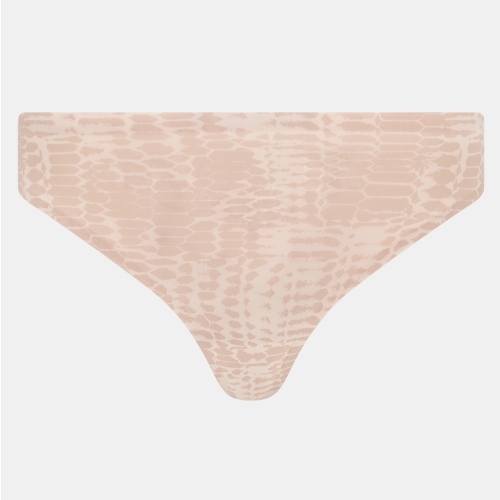 Chantelle SoftStretch ivory/print thong