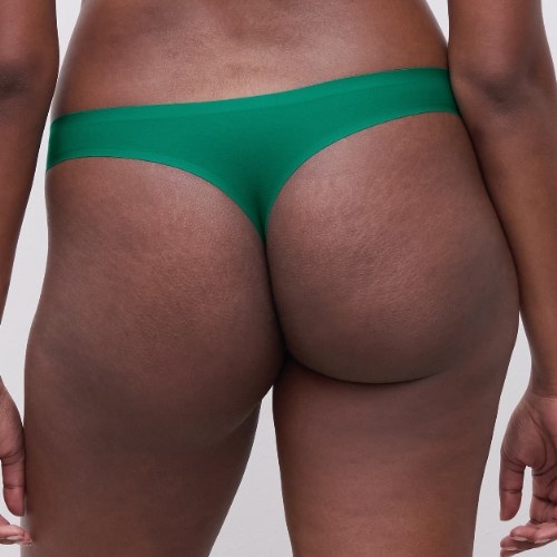 Chantelle SoftStretch green thong