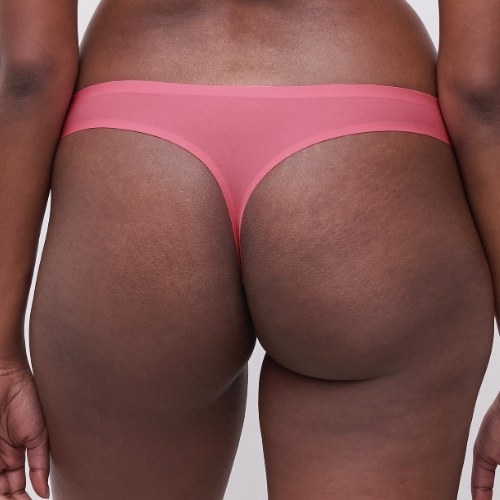 Chantelle SoftStretch pink thong