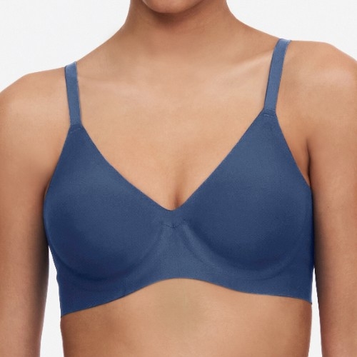 Chantelle SoftStretch blue padded bra
