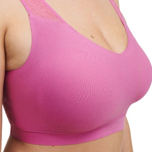Chantelle SoftStretch pink padded bra