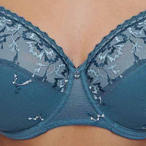Chantelle Every Curve jeans blue non-padded bra