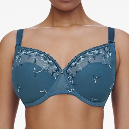 Chantelle Every Curve jeans blue non-padded bra