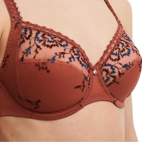 Chantelle Every Curve red non-padded bra