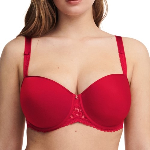 Chantelle Every Curve red padded bra