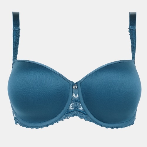 Chantelle Every Curve jeans blue padded bra