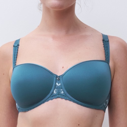 Chantelle Every Curve jeans blue padded bra