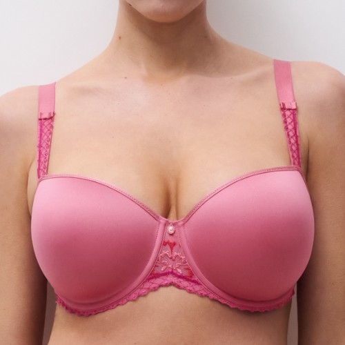 Chantelle  pink padded bra
