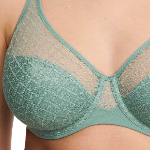 Chantelle Norah Chic green non-padded bra