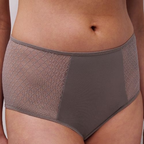 Chantelle Norah Chic mole grey high waist brief