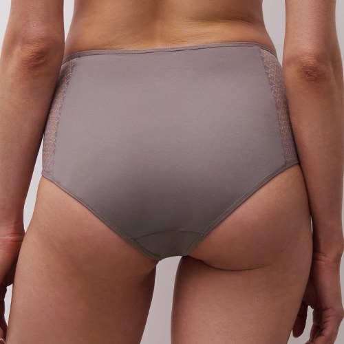 Chantelle Norah Chic mole grey high waist brief