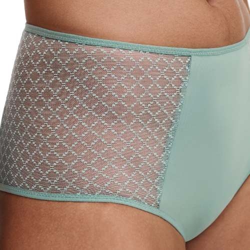 Chantelle Norah Chic green high waist brief