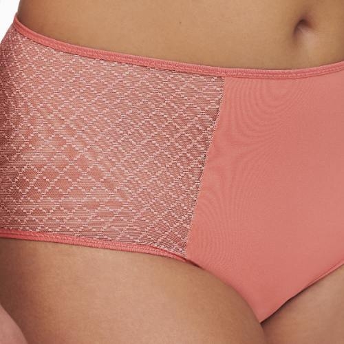Chantelle Norah Chic pink high waist brief