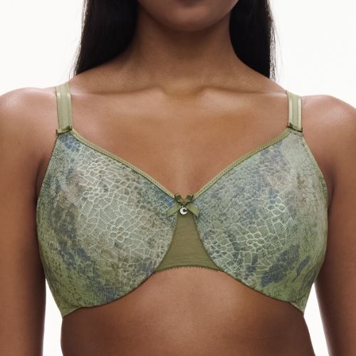 Chantelle Magnifique green non-padded bra