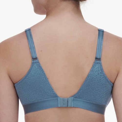 Chantelle Magnifique jeans blue wireless bra
