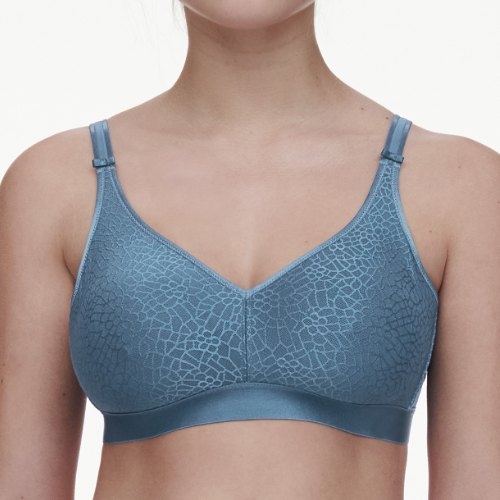 Chantelle Magnifique jeans blue wireless bra