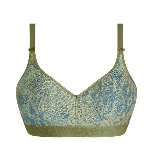 Chantelle Magnifique green wireless bra