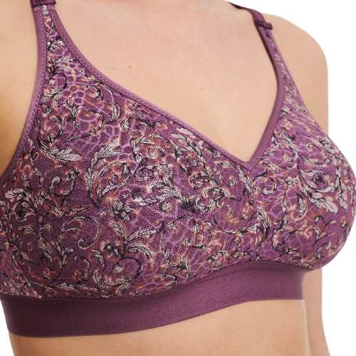 Chantelle Magnifique purple wireless bra