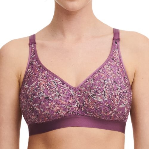 Chantelle Magnifique purple wireless bra