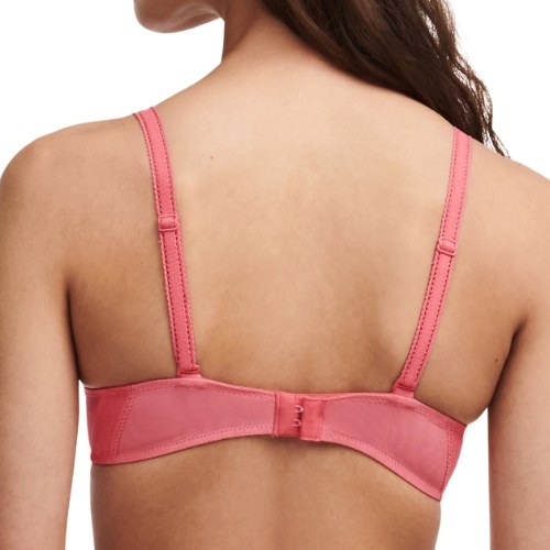 Chantelle True Lace coral padded bra