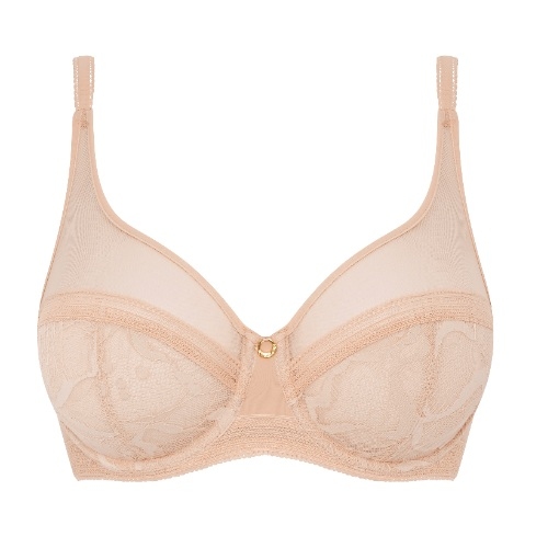 Chantelle True Lace beige non-padded bra