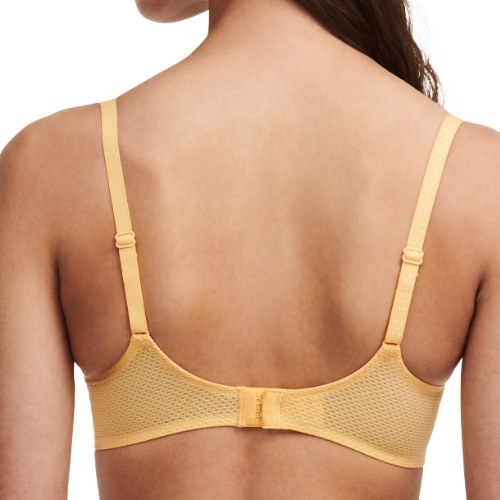 Chantelle Fleurs yellow wireless bra