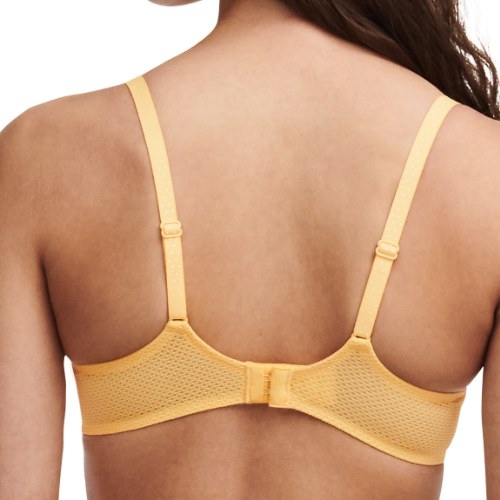 Chantelle Fleurs yellow non-padded bra
