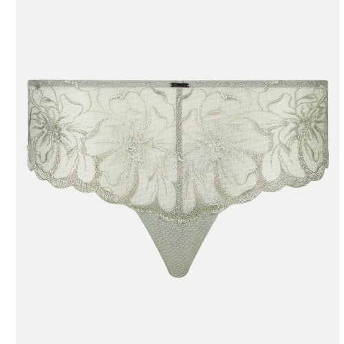 Chantelle Fleurs green short