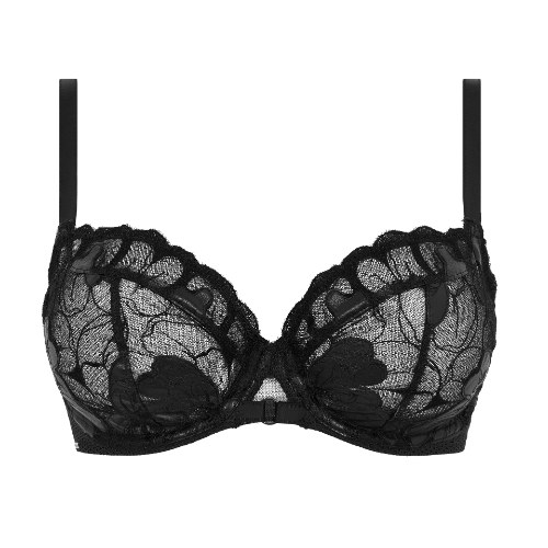 Chantelle Fleurs Signature black padded bra