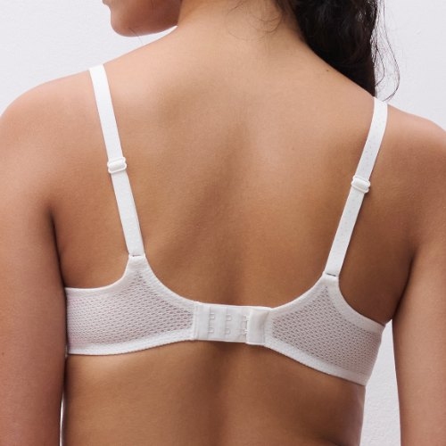 Chantelle Fleurs Signature white non-padded bra