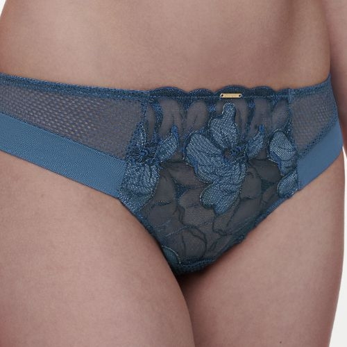 Chantelle Fleurs Signature jeans blue brief