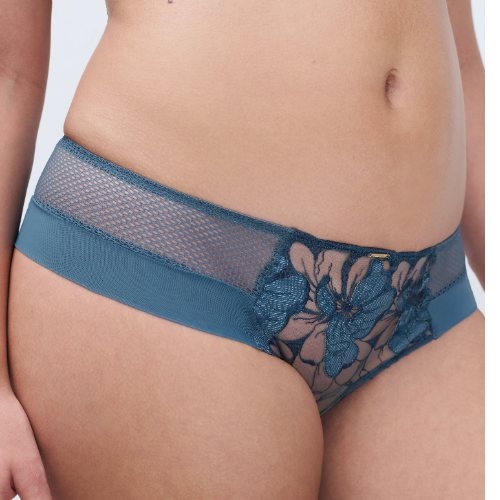 Chantelle Fleurs Signature jeans blue short