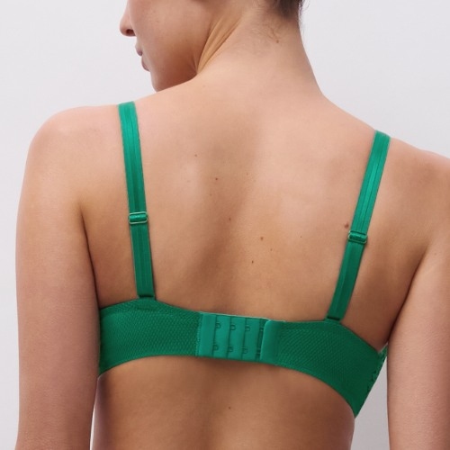 Chantelle Day to Night green non-padded bra