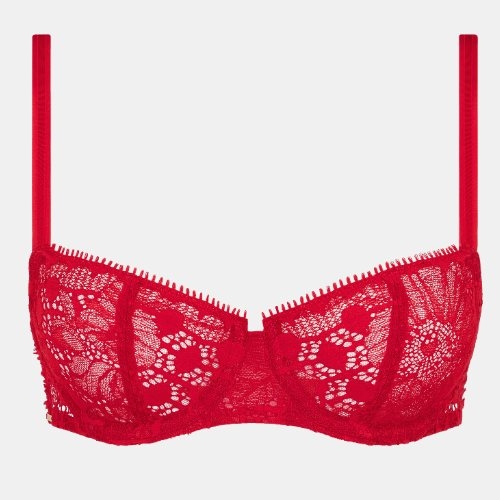 Chantelle Day to Night poppy red non-padded bra