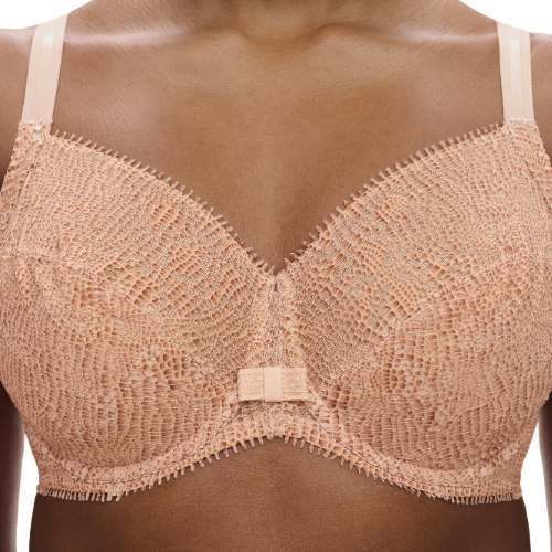 Chantelle Day to Night brown non-padded bra