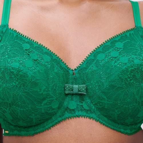 Chantelle Day to Night green non-padded bra