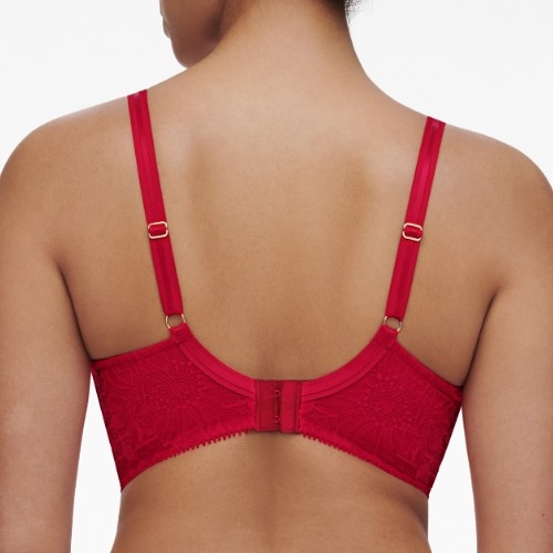 Chantelle Day to Night poppy red non-padded bra