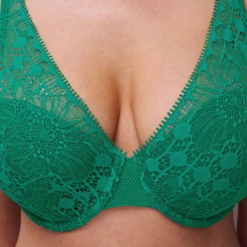 Chantelle Day to Night green padded bra
