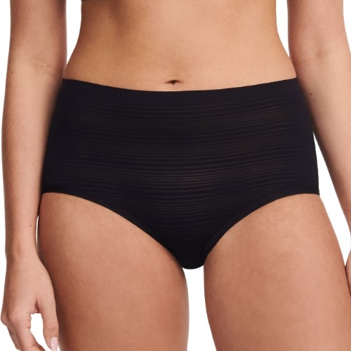 Chantelle SoftStretch black high waist brief