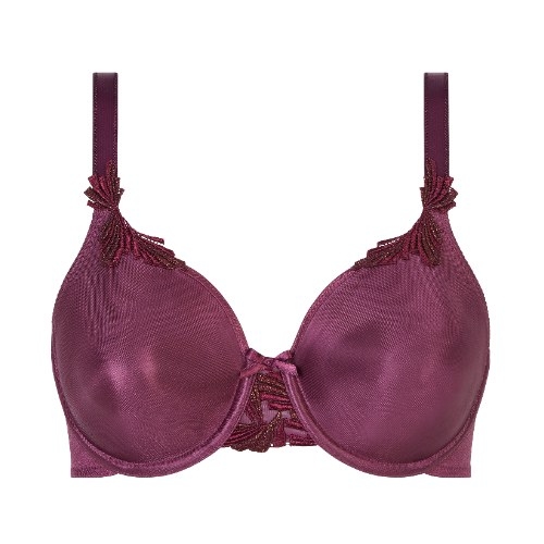Chantelle Hedona purple non-padded bra