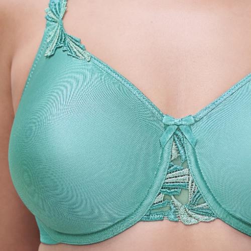 Chantelle Hedona green non-padded bra