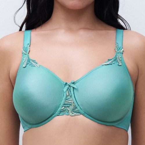 Chantelle Hedona green non-padded bra