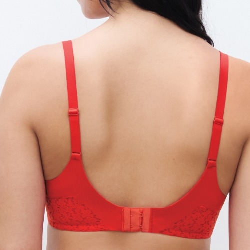 Chantelle Norah red padded bra