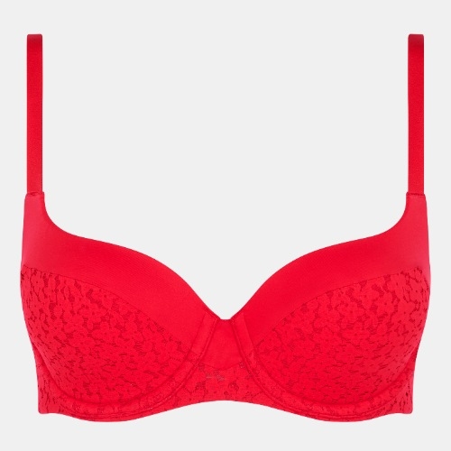 Chantelle Norah red padded bra